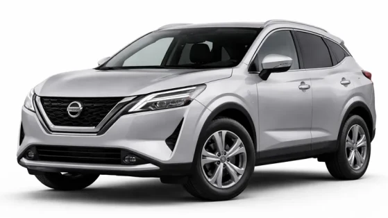 Silver Nissan Qashqai offered for rental by the company Imperial Car Rental.